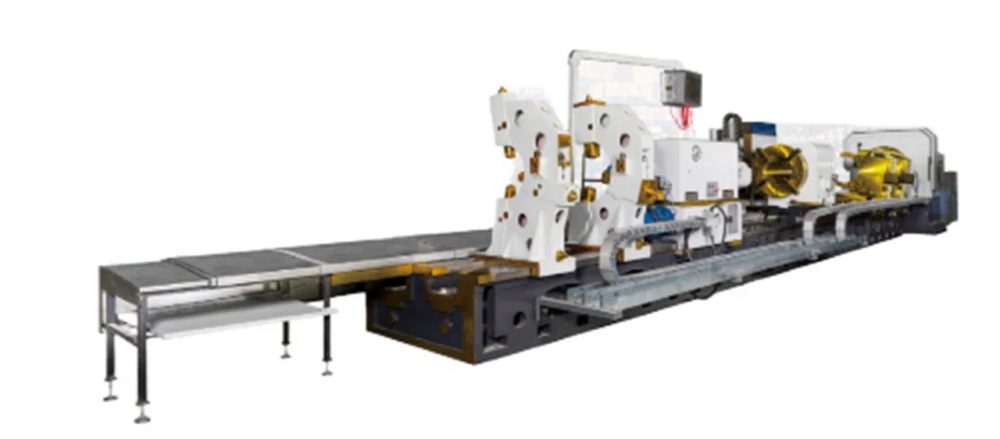 Тяжёлый горизонтально-токарный станок с ЧПУ с шлифовальным модулем модели PM TM 61200