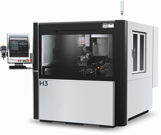 Прецизионный кругло-шлифовальный станок с ЧПУ и механизмом загрузки и выгрузки H3